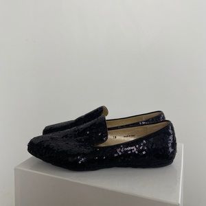Jimmy Choo Sequin Flats 7.5